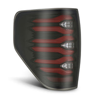 AlphaRex 09-14 Ford F150 LUXX LED Taillights - Black/Red Housing - Burkken Auto Parts