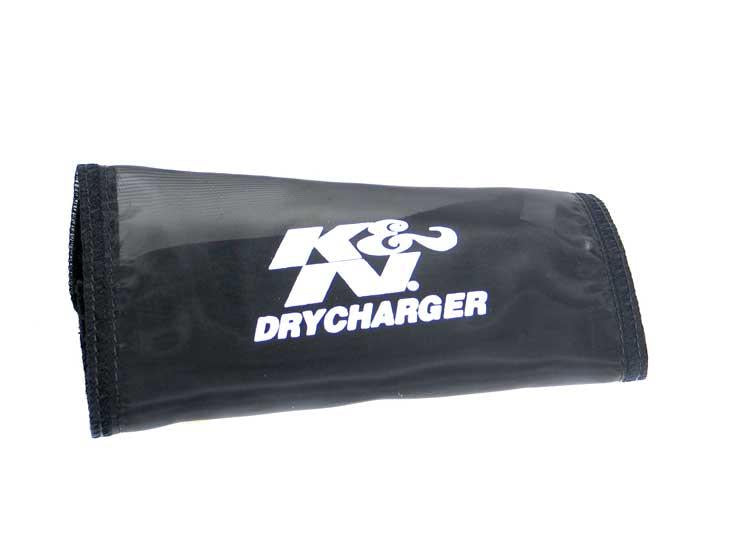 K&N Drycharger Wrap Black 5.75in W 9.75in L - Burkken Auto Parts