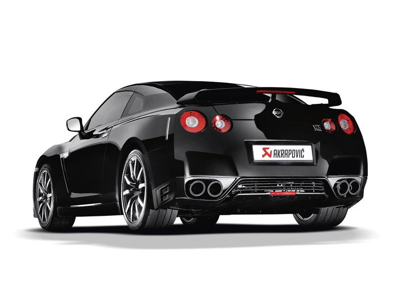 Akrapovic 08-17 Nissan GT-R Evolution Line Cat Back (Titanium) (Req. Tips) - Burkken Auto Parts
