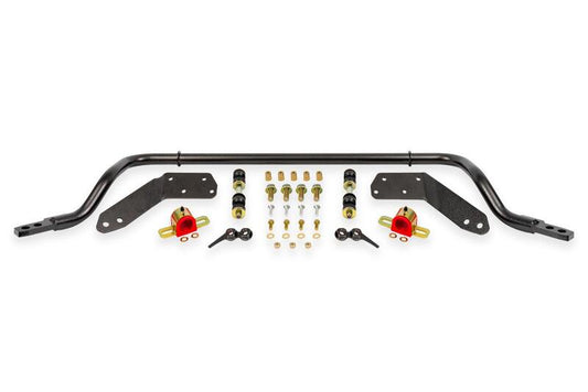 BMR 78-87 G-Body Front Sway Bar Kit - 1.25in Hollow - 2-Hole Adjustable - Black Hammertone - Burkken Auto Parts