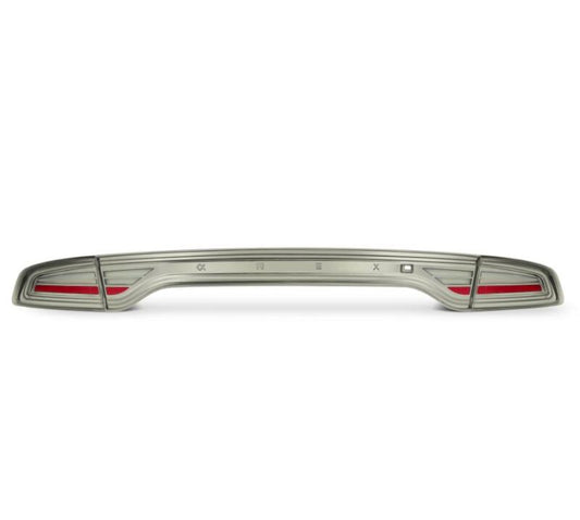 AlphaRex 15-23 Dodge Charger NOVA-Series Prismatic LED Tail Lights Smoke - Burkken Auto Parts