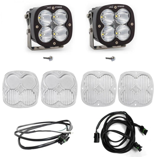 Baja Designs 2021+ Ford Bronco A Piller Light Kit XL Pro Spot w/Upfitter - Burkken Auto Parts