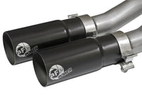aFe Rebel Series CB Middle-Side Exit SS Exhaust w/ Black Tips 09-16 GM Silverado/Sierra V6/V8 - Burkken Auto Parts