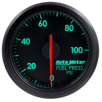 Autometer Airdrive 2-1/6in Fuel Pressure Gauge 0-100 PSI - Black - Burkken Auto Parts