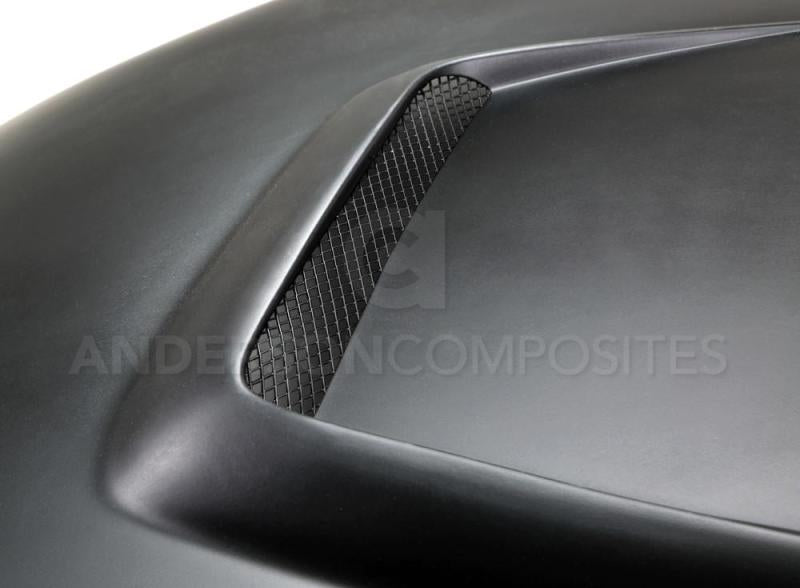Anderson Composites 15-16 Ford Mustang (Excl. GT350/GT350R) Type-GR Fiberglass Hood - Burkken Auto Parts