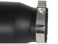 aFe MACH Force-XP 409 SS Right Side Single Wall Exhaust Tip 5in Inlet x 7in Outlet x 15in L - Burkken Auto Parts
