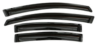 AVS 12-15 Honda Civic Ventvisor Outside Mount Window Deflectors 4pc - Smoke - Burkken Auto Parts