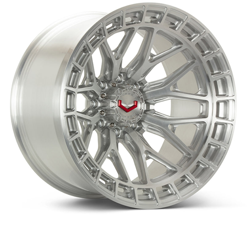 Vossen LCX-02 24x10 - 8x180 - ET+15 - Deep - 124.3 - Brushed Gloss Clear Wheel