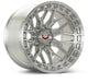 Vossen LCX-02 24x14 - 6x135 - ET15 - Deep - 87.1 - Brushed Gloss Clear Wheel