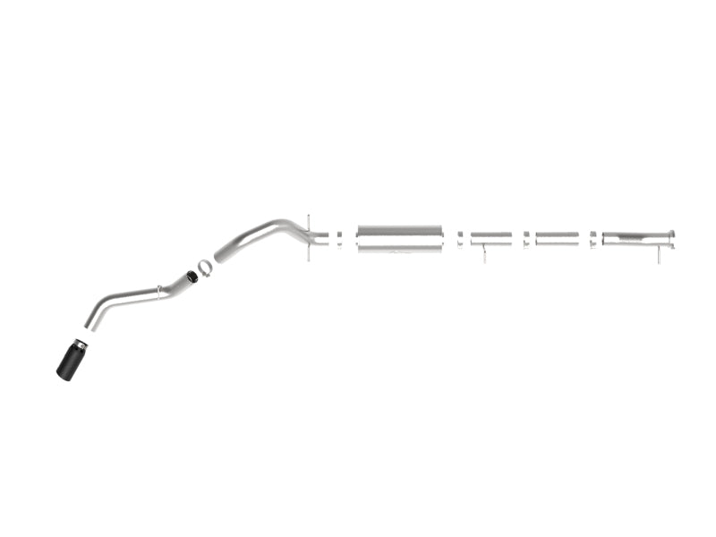 aFe Apollo GT Series 3in 409SS Cat-Back Exhaust w/ Black Tip 2020 GM 2500/3500HD V8 6.6L L8T - Burkken Auto Parts