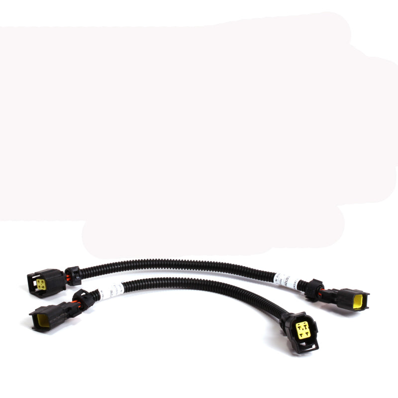 BBK 05-20 Dodge 4 Pin Square Style O2 Sensor Wire Harness Extensions 12 (pair) - Burkken Auto Parts