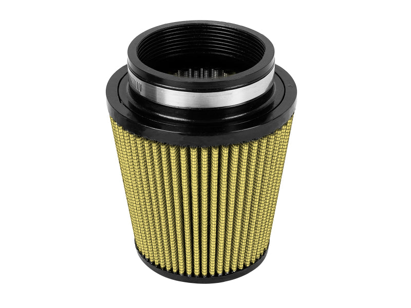 aFe Magnum FLOW Pro 5R Universal Replacement Air Filter F-4 / B-6 / T-4.5 (Inv) / H-6in. - Burkken Auto Parts
