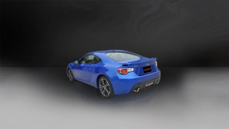 Corsa 2012-2025 Scion FRS / Subaru BRZ Polished Sport Cat-Back Exhaust - Burkken Auto Parts