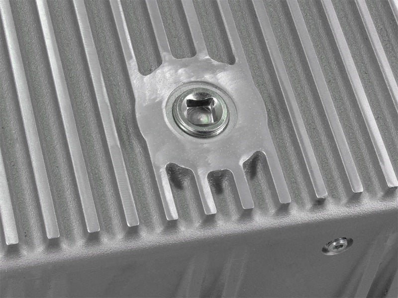 afe Transmission Pan Cover (Raw); GM Diesel Trucks 01-14 V8-6.6L (td) - Burkken Auto Parts