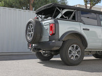 aFe 2021+ Ford Bronco L4-2.3L (t) / V6-2.7L (tt) Vulcan 3in. to 2.5in. SS Cat-Back - Polished - Burkken Auto Parts