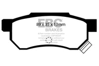 EBC 92-94 Acura Integra 1.7 Vtec Greenstuff Rear Brake Pads - Burkken Auto Parts