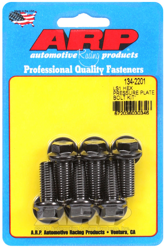 ARP LS1 Hex Pressure Plate Bolt Kit - Burkken Auto Parts