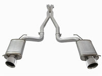 aFe Mach Force-Xp 3in CB Stainless Steel Dual Exhaust System w/Polished Tips 09-15 Cadillac CTS-V - Burkken Auto Parts