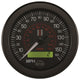 Autometer Stack Instruments 88MM 0-160 MPH / 260 KM/H Programmable Speedometer - Black - Burkken Auto Parts
