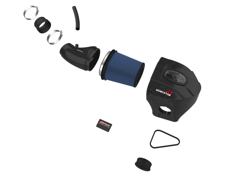 aFe Momentum Black Series Carbon Fiber Pro 5R Air Intake System 11-19 Dodge Charger SRT8 6.4L - Burkken Auto Parts