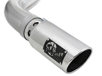 aFe Large Bore-HD 4in 409 SS DPF-Back Exh 18-19 Ford F-150 V6-3.0L (td) w/ Polished Tip - Burkken Auto Parts
