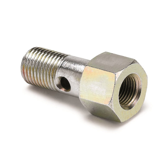 Autometer 12mm Bonjo Bolt to 1/8in NPTF Honda Fuel Press - Burkken Auto Parts
