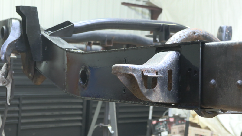 Rust Buster 1999-2006 Chevy & GMC Trucks Center Rear Frame Repair Kit - Left