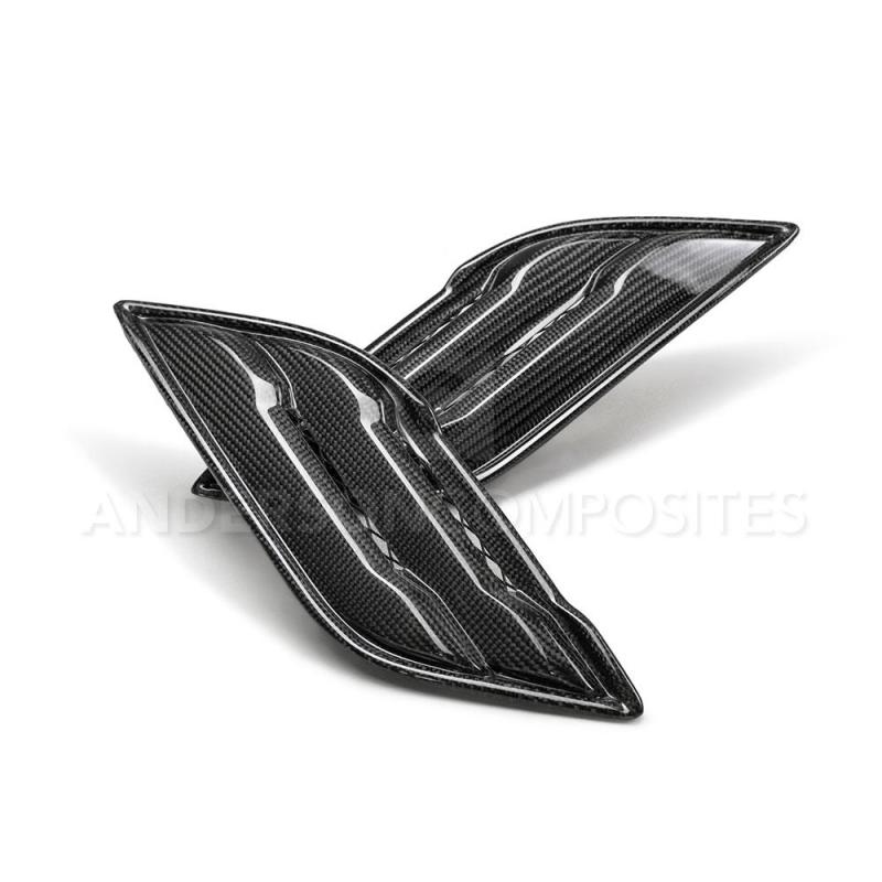 Anderson Composites 17-18 Ford Raptor Type OE Carbon Fiber Fender Vents - Burkken Auto Parts