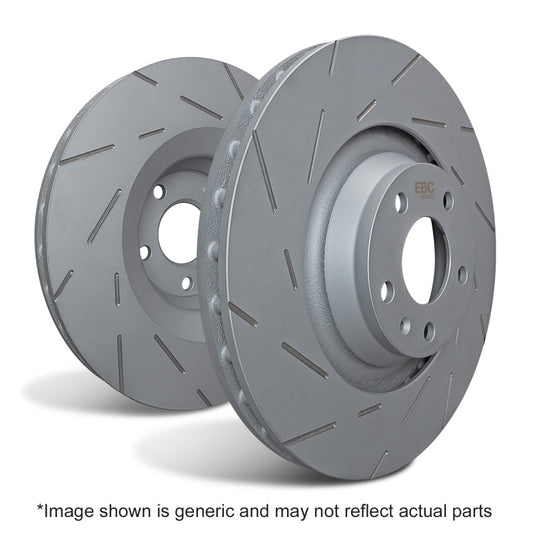 EBC 00-01 Ford Expedition 4.6 4WD USR Slotted Front Rotors