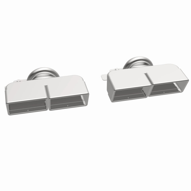 MagnaFlow Tip 1-Set Quad Square - Burkken Auto Parts