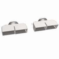 MagnaFlow Tip 1-Set Quad Square - Burkken Auto Parts