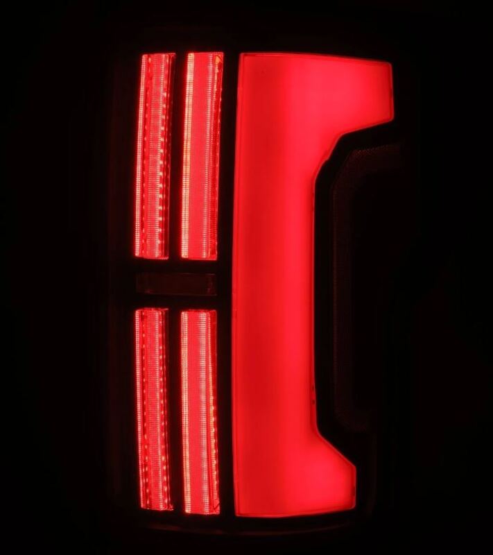 AlphaRex 07-13 Toyota Tundra Nova-Series LED Tail Lights - Black Red - Burkken Auto Parts