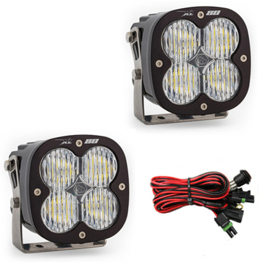 Baja Designs XL80 Series Wide Cornering Pattern LED Light Pods - Burkken Auto Parts