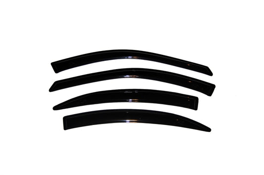AVS 96-03 Ford Taurus Wagon Ventvisor Outside Mount Window Deflectors 4pc - Smoke - Burkken Auto Parts