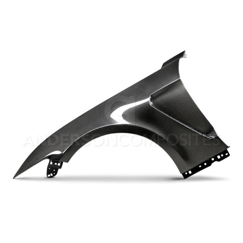 Anderson Composites 15-16 Ford Mustang GT 350 Style Carbon Fiber Front Fenders - Burkken Auto Parts