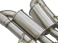 aFe MACHForce XP 3in-2 1/2in Axle Back 304SS Exhaust w/ Polished Tips 15-17 Chevy Corvette Z06 - Burkken Auto Parts