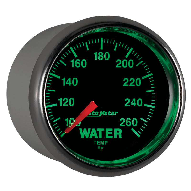 Autometer GS 100-260 degree Electronic Water Temperature Gauge - Burkken Auto Parts
