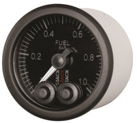 Autometer Stack 52mm 0-1 Bar M10 Male Pro-Control Fuel Pressure Gauge - Black - Burkken Auto Parts