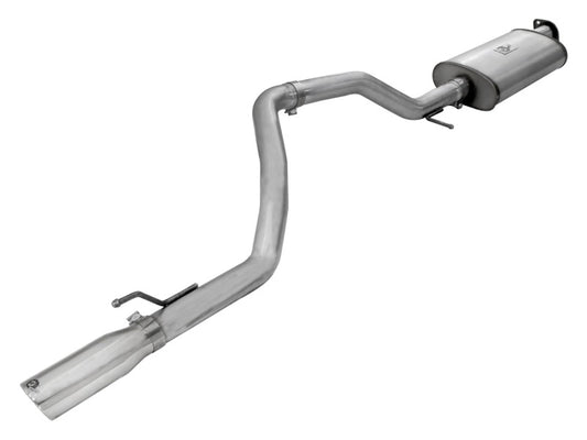 aFe MACHForce XP Cat-Back Exhaust Stainless /Polished Tip 06-09 Jeep Commander V8 4.7L 2WD & 4WD - Burkken Auto Parts