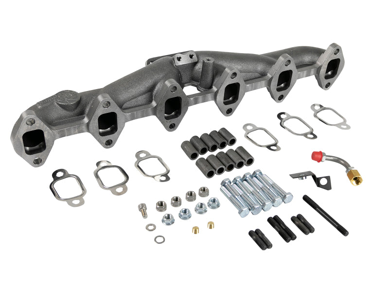 aFe Power BladeRunner Ported Ductile Iron Exhaust Manifold 94-98 Dodge Diesel Trucks L6-5.9L (td) - Burkken Auto Parts