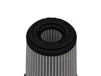 aFe MagnumFLOW Pro DRY S Air Filter 3-1/2in F x 5in B x 3-1/2in T x 6in H (Pair) - Burkken Auto Parts
