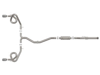 aFe 22-23 Honda Civic Si L4 1.5L (t) Takeda 2.5in to 3in 304 SS Cat-Back Exhaust w/ Polished Tips - Burkken Auto Parts