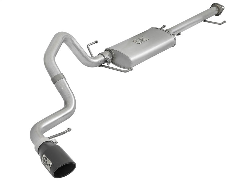 aFe Scorpion 2-1/2in Aluminized Steel Cat-Back Exhaust w/ Black Tips 07-17 Toyota FJ Cruiser V6 4.0L - Burkken Auto Parts