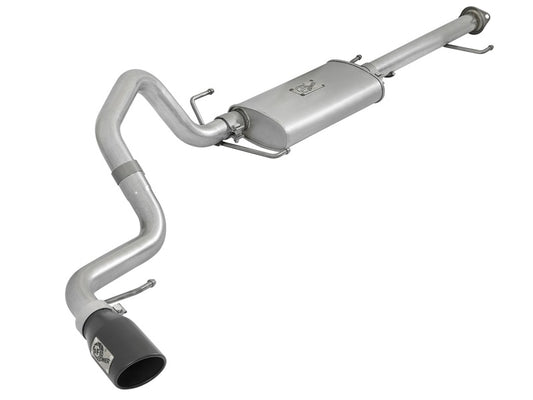 aFe Scorpion 2-1/2in Aluminized Steel Cat-Back Exhaust w/ Black Tips 07-17 Toyota FJ Cruiser V6 4.0L - Burkken Auto Parts