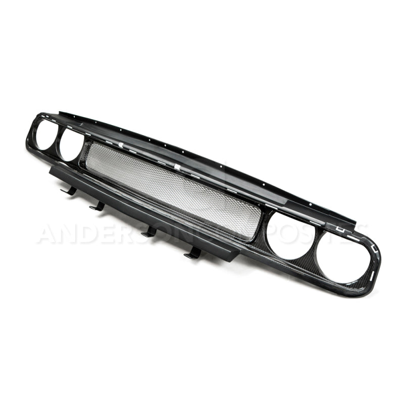 Anderson Composites 09-14 Dodge Challenger Front Grille - Burkken Auto Parts