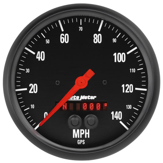 Autometer Z-Series 5in. 0-140MPH (GPS) Speedometer Gauge - Burkken Auto Parts