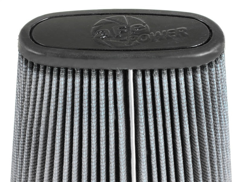 aFe Magnum FLOW Air Filter Pro DRY S (7-3/4x5-3/4in) F x (9x7in) B x (6x2-3/4in) T x (9-1/2in) H - Burkken Auto Parts
