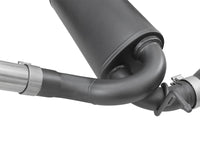 aFe Rebel Series 2.5in 409 SS Cat-Back Exhaust w/ Black Tips 2007+ Jeep Wrangler (JK) V6 3.6L/3.8L - Burkken Auto Parts