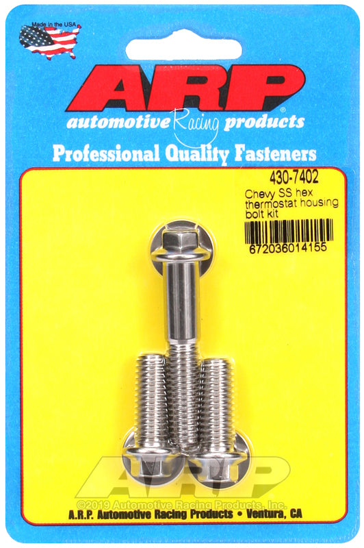 ARP Chevy SS Hex Thermostat Housing Bolt Kit - Burkken Auto Parts