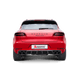 Akrapovic 2014 Porsche Macan Turbo (95B) Evolution Line Cat Back (Titanium) w/ Carbon Fiber Tips - Burkken Auto Parts